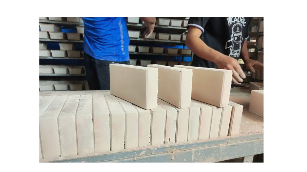 Gạch barite chống tia X dùng trong thi công phòng X-quang