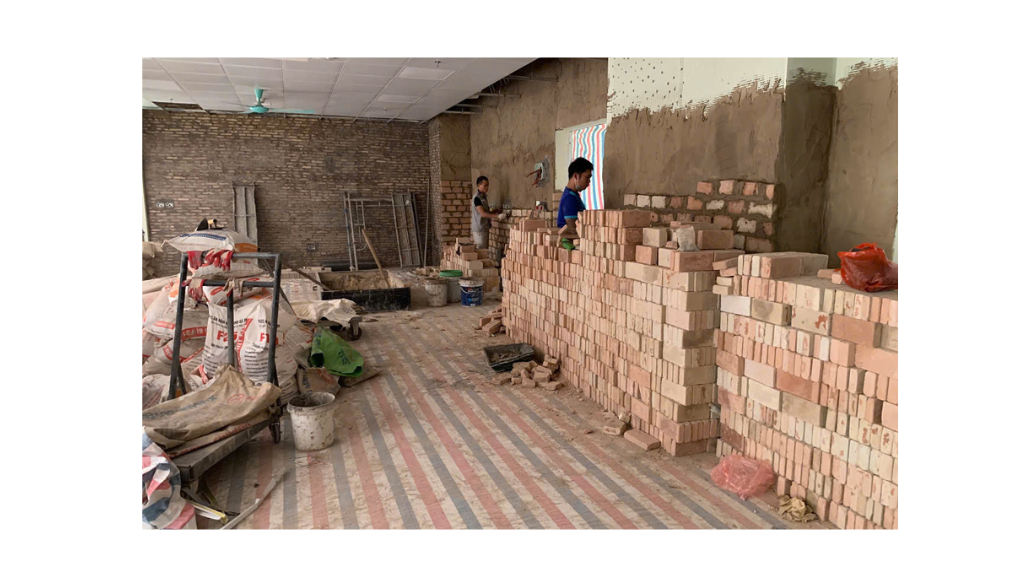Thi công tường gạch barite chống tia X trong phòng X-quang theo tiêu chuẩn Bộ Y tế
